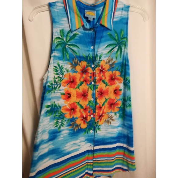 C & C California sleeveless blouse - Picture 3 of 5